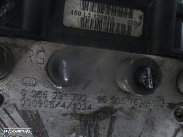 Abs 0265800301 0265231302 9650576780 PEUGEOT 307 SW 2002 1.4HDI 70CV 5P AZUL PEUGEOT 307 SW 2003 1.4HDI 70CV 5P CINZENTO PEUGEOT 307 VAN 2007 1.4HDI 70CV 3P BRANCO - 5