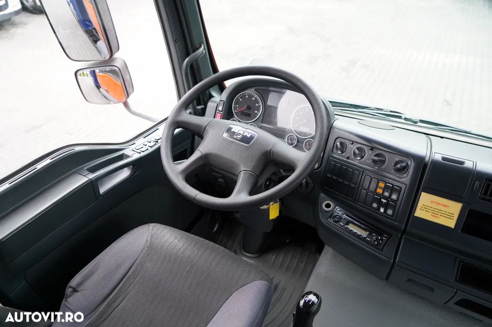MAN TGA 33.350 / 6x4 / BASCUNĂ / BASCUNĂ HIDRODOXICĂ / MEILLER KIPPER / BORDMATIC / MANUALĂ / IMPORTATĂ - 32