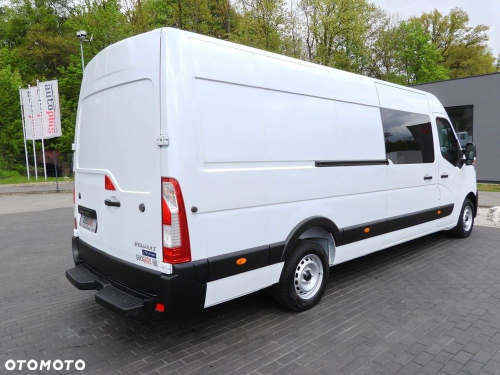 Renault MASTER BRYGADÓWKA 7 MIEJSC TEMPOMAT LEDY KLIMATYZACJA  165KM - 16