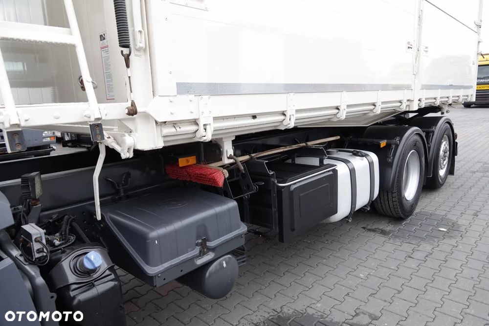 Mercedes-Benz ACTROS / 2545 / 6x2 / WYWROTKA 32 m3 / SZYBER DO ZBOŻA / ŁADOWNOŚĆ: 15.000 KG / OŚ SKRĘTNA + PODNOSZONA / EURO 6 - 15