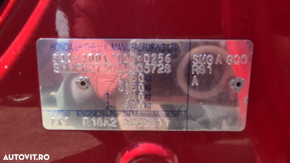 Honda Civic 1.8i-VTEC Sport - 19