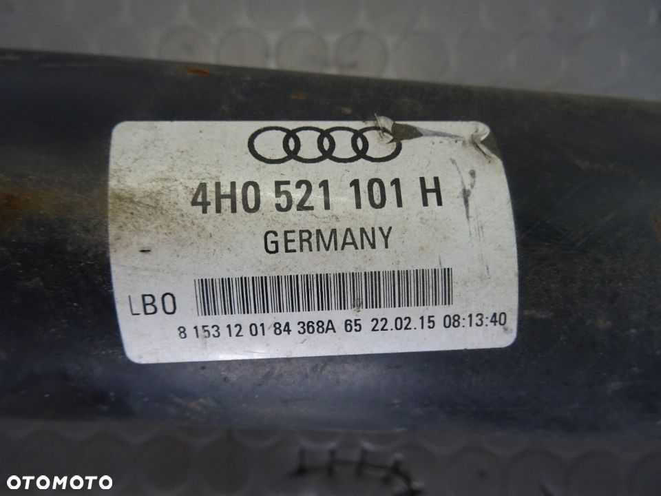 4H0521101H wal napedowy kardana Audi A8 D4 czesci - 2