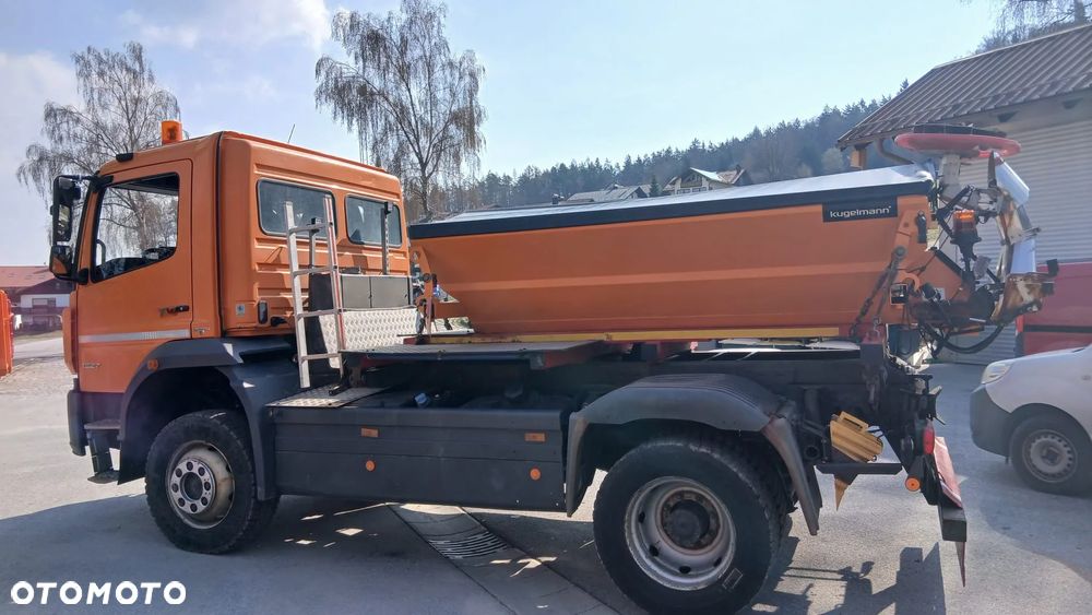 Mercedes-Benz ATEGO 16270 4X4  ZABUDOWA KIPPER MEILLER  / PIASKARKA / PŁUG - 9