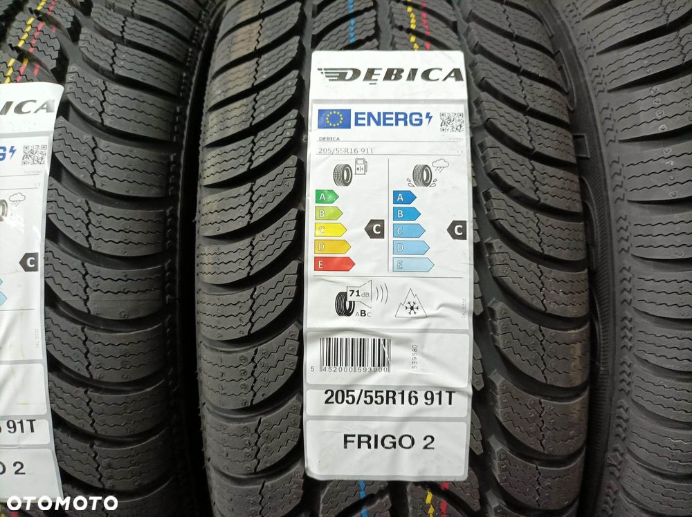 205/55R16 Dębica Opony Zimowe 4szt. - Montaż - 2