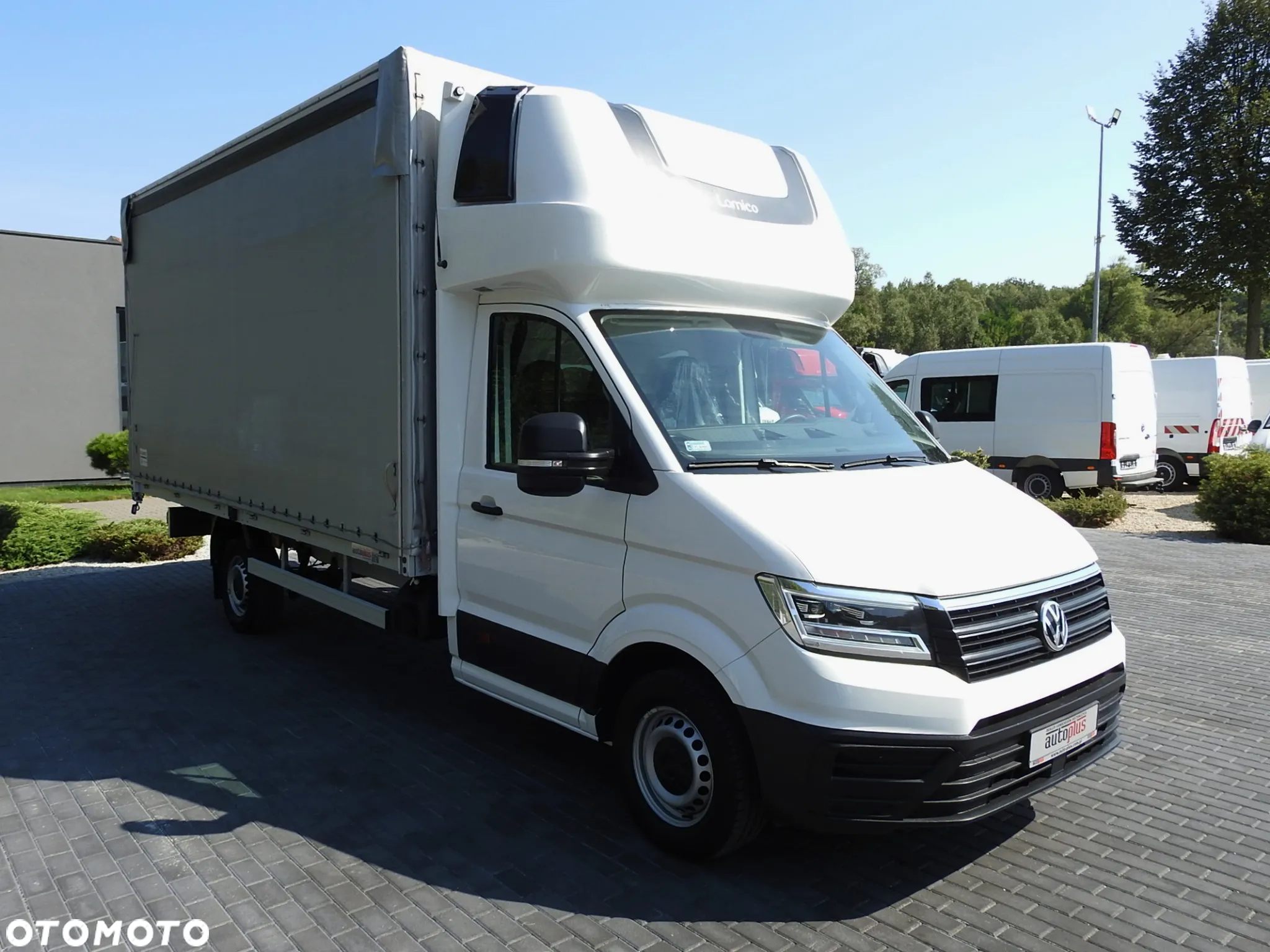 Volkswagen CRAFTER PLANDEKA 10 PALET WEBASTO TEMPOMAT KLIMATYZACJA LEDY 180KM [ 043388 ] - 5