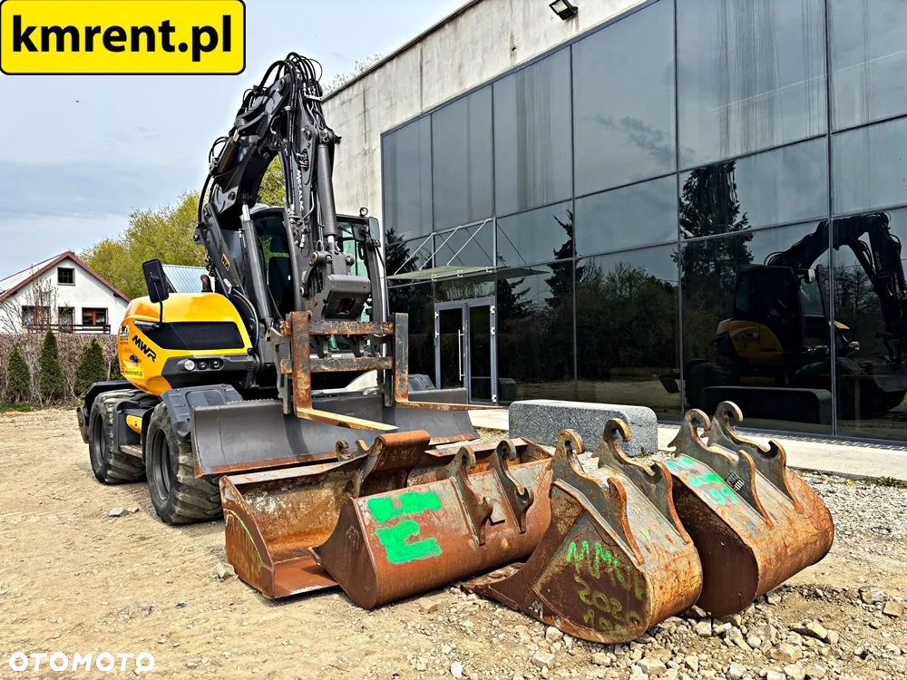 Mecalac 11 MWR KOPARKA KOŁOWA 2020r. | 9 12 LIEBHERR 311 309 TAKEUCHI 295 KOMATSU PW 98 118 - 11