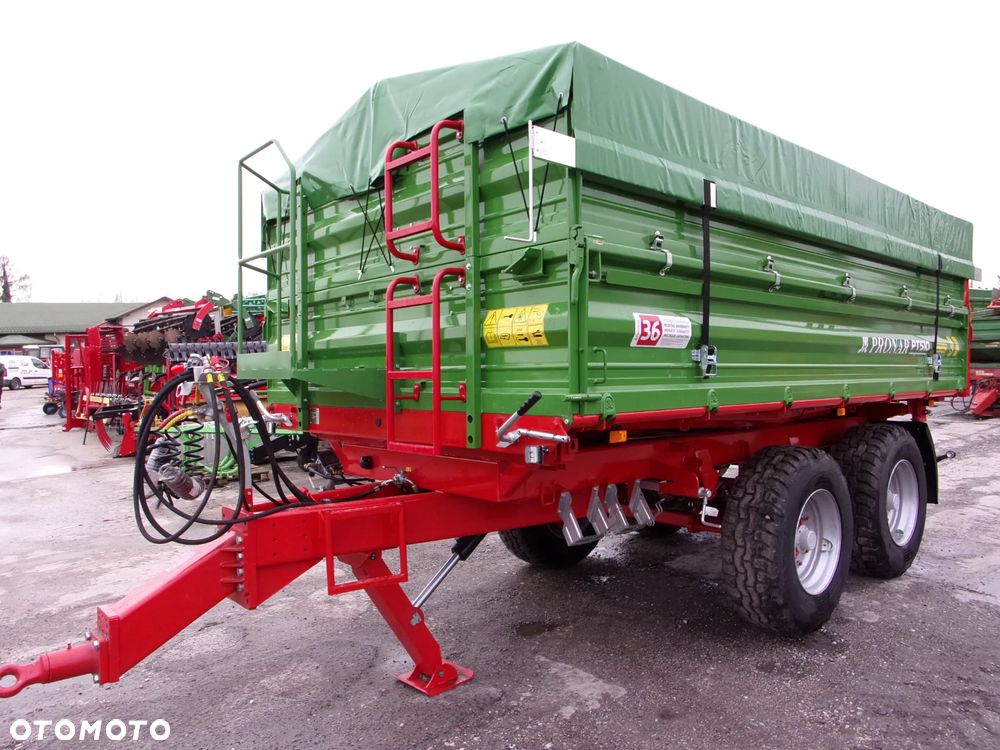 Pronar Przyczepa TANDEM paletowa Pronar PT512 -12t, PT510 -10t;  Ursus T-042 tandem 7-ton z mechanizmem trójstronnego wywrotu - 9