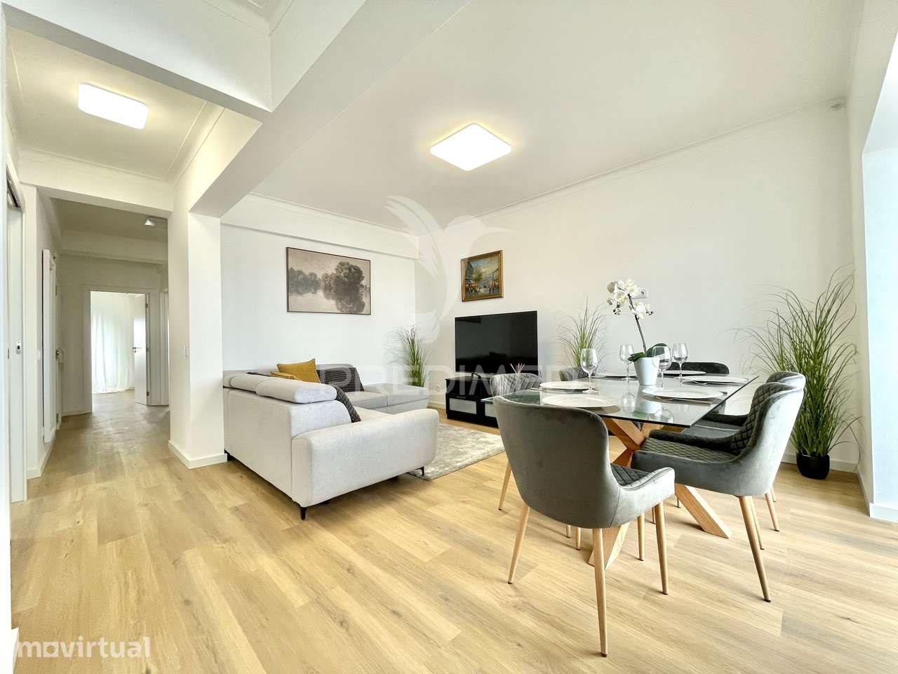 Apartamento T3 renovado com vista mar - Grande imagem: 2/13