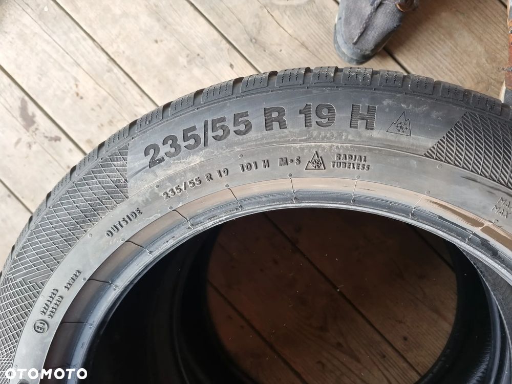 Opony Continental WinterContact TS 850 P 235/55R19 101H 2021r 2x8mm super - 7