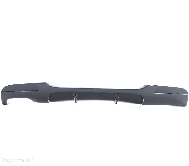 DIFUSOR BMW E90 05-12 LOOK M PRETO BRILHANTE - 3