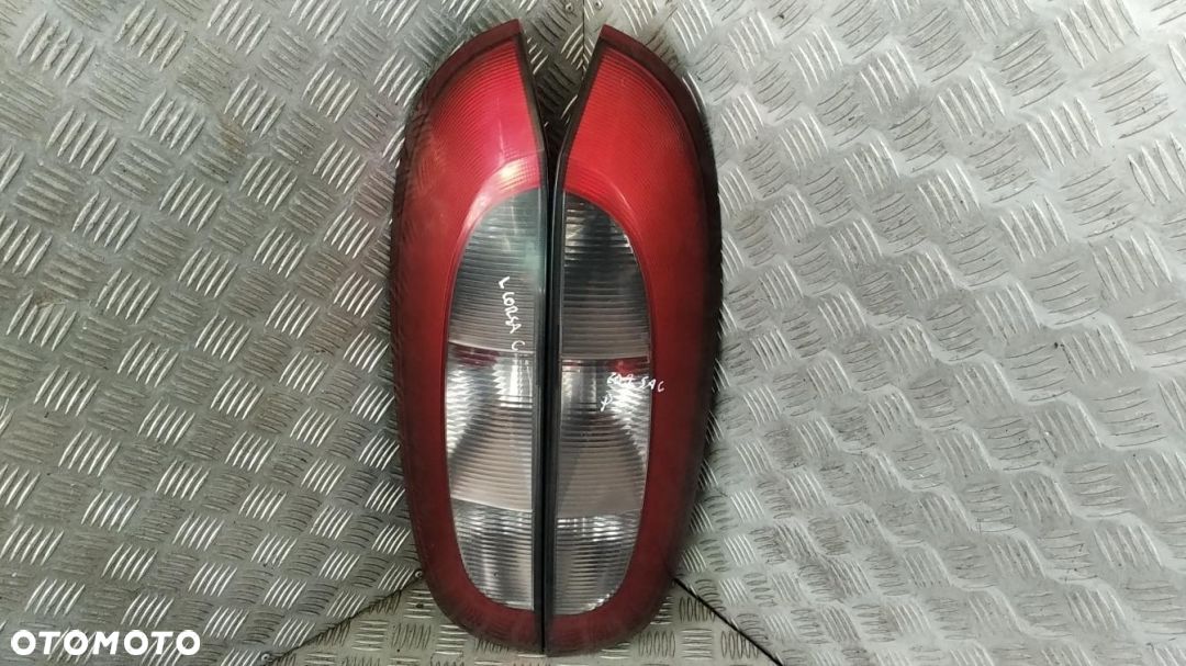LAMPA LEWA PRAWA LAMPY TYLNE OPEL CORSA C - 1