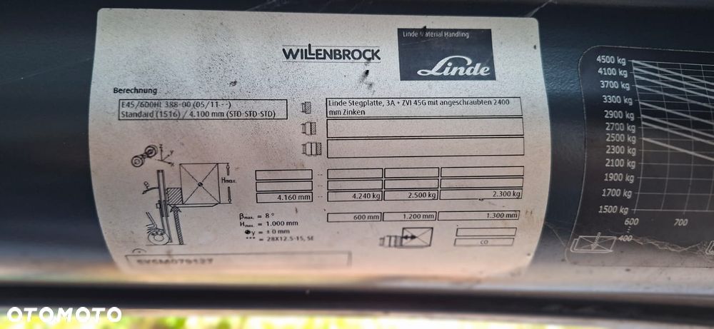 Linde E45/600 HL 388 - 21