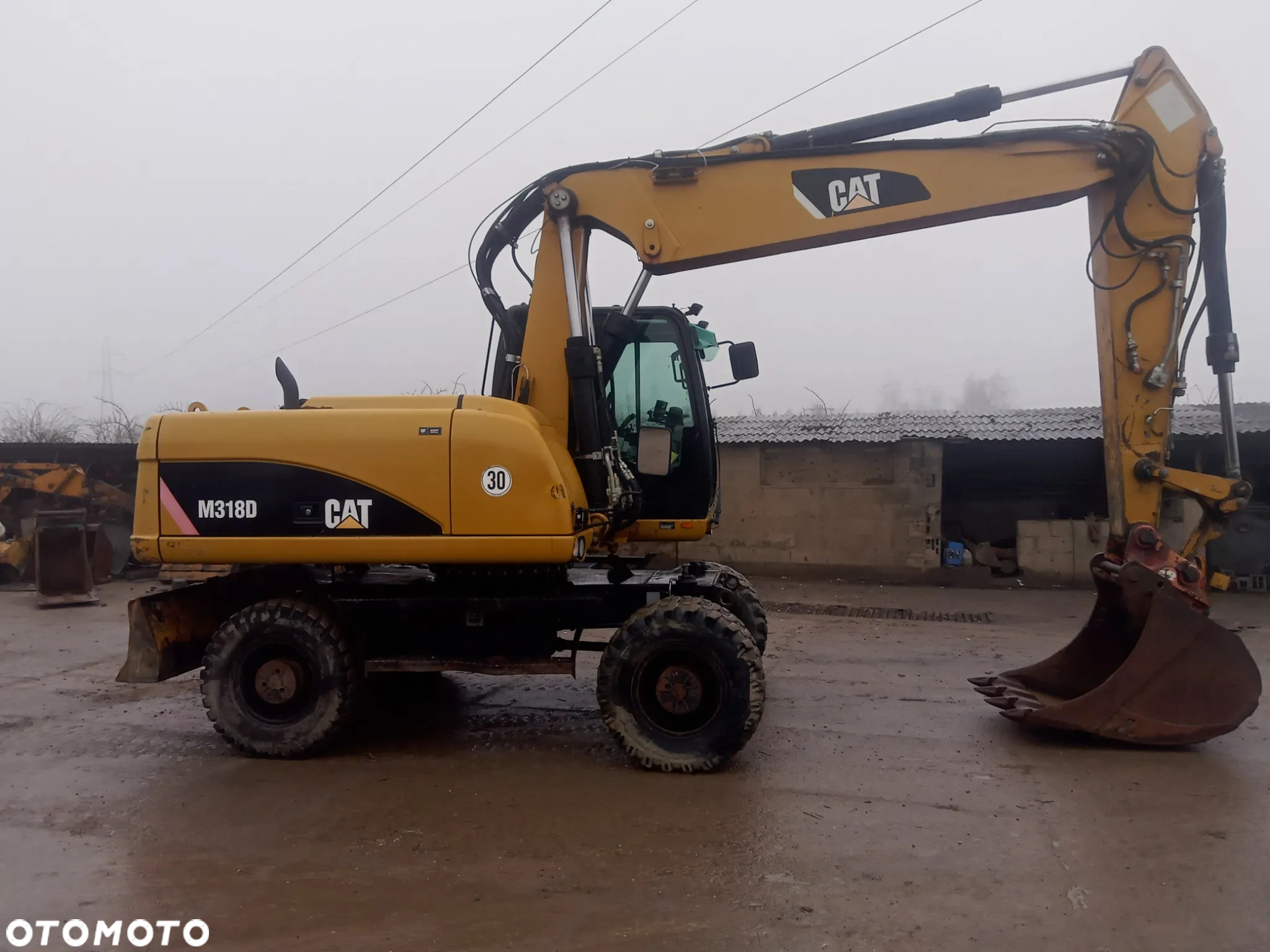 Caterpillar Cat M318D 9637 mtg z Niemiec - 4