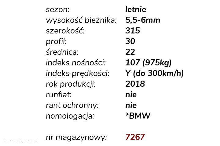Continental PremiumContact 6 315/30 R22 - 3