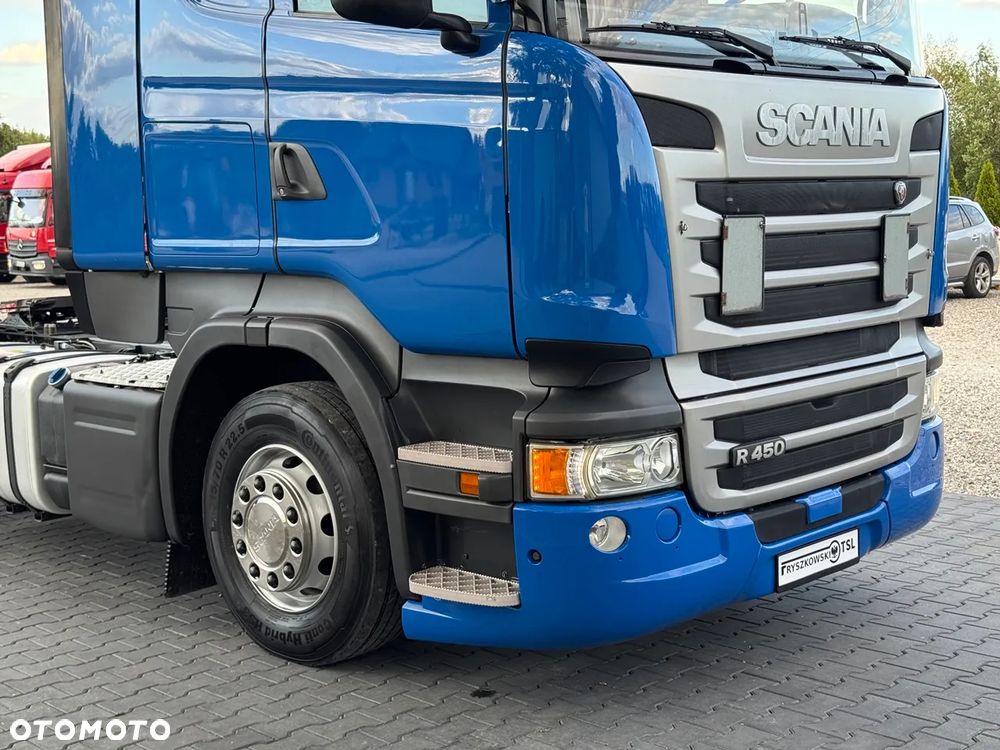 Scania R 450 / ACC / DWA ŁÓŻKA / RETARDER / KLIMATYZACJA POSTOJOWA / BEZ EGR / Z NIEMIEC - 9