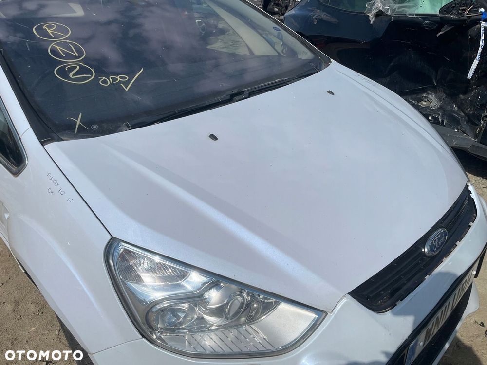 MASKA POKRYWA SILNIKA FORD S-MAX MK1 LIFT I0 BIAŁA PERŁA - 2