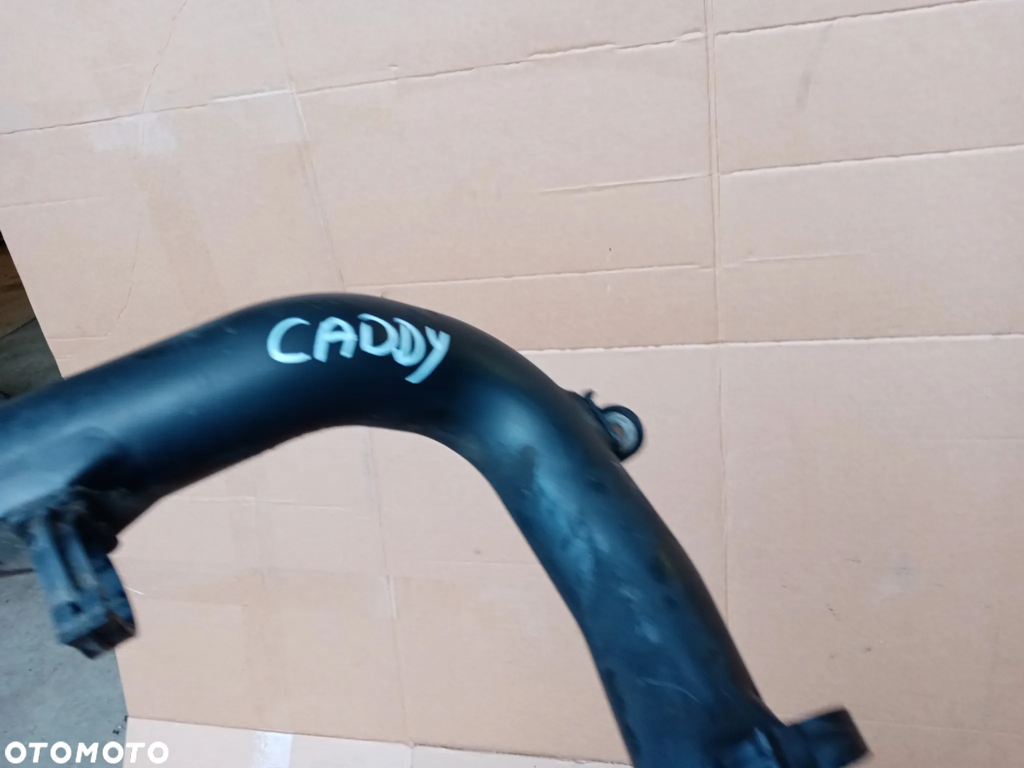 Przewód rura intercoolera VW Caddy 1.9 TDI 1K0145762F - 10