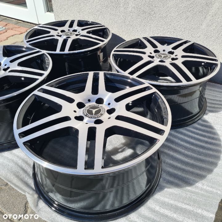 FELGA FELGI KOMPLET 18 AMG MERCEDES E W212 CLS W218 C W204 VITO W447 W639 2124012402 ORYG JAK NOWE - 1
