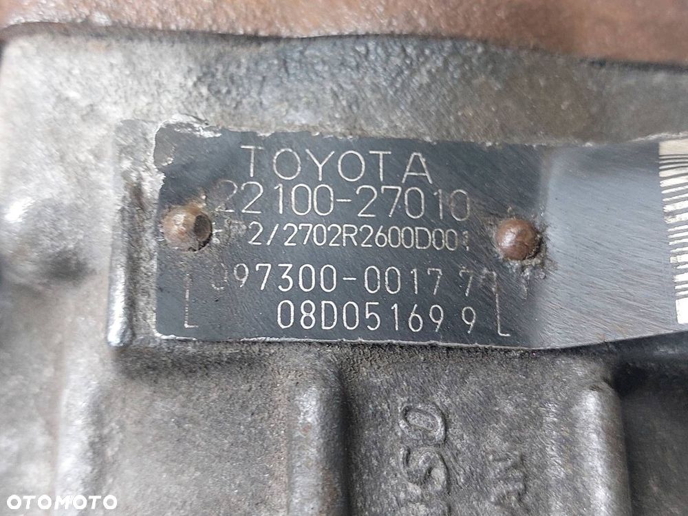 POMPA WTRYSKOWA TOYOTA COROLLA E12 2.0 D4D 22100-27010 - 6