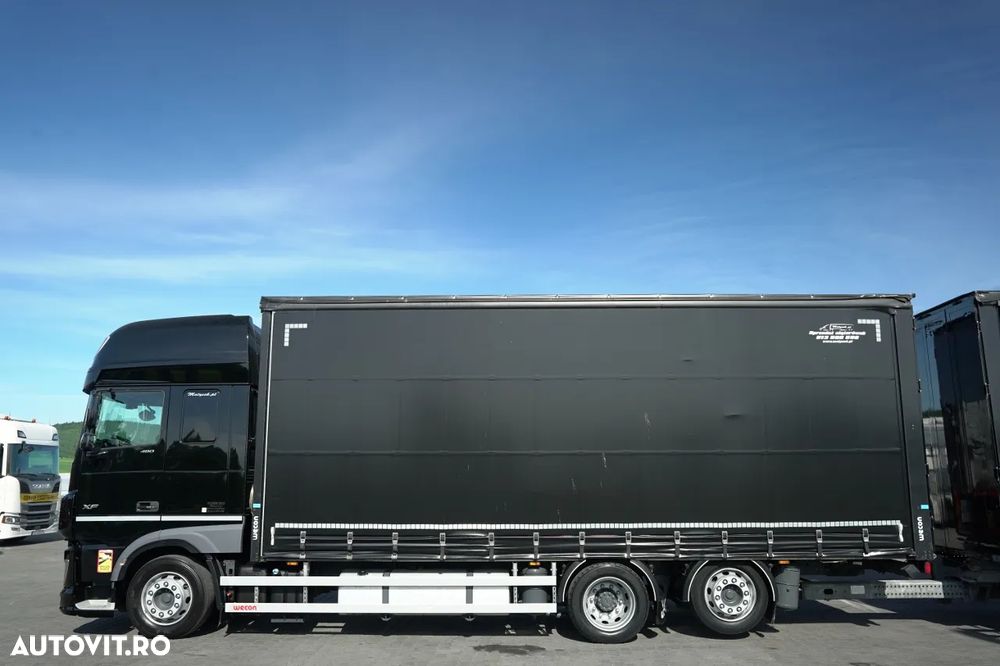 DAF XF 480 / COMBINAȚIE TANDEM 120 M3 / TRANSITION / I-PARK COOL / 7.7 M + 7.7 M / WECON / 2022 / - 9
