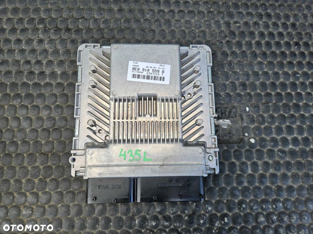 Komputer 8E0910559B 8E0907559 Moduł Sterownik Silnika Silnik Benzyna Audi A4 B7 VW. - 1