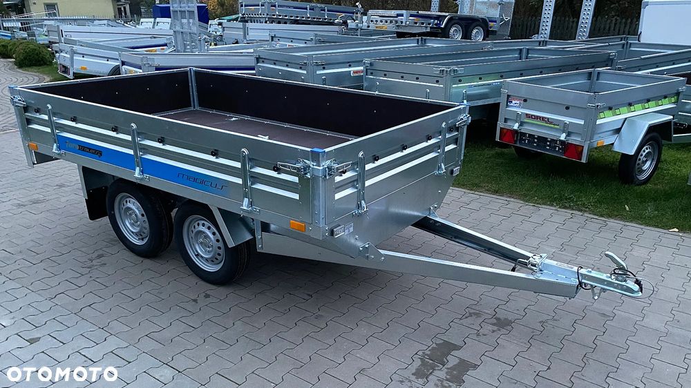 Faro PRZYCZEPA SAMOCHODOWA FARO MAGICUS+ TANDEM 263X150CM (BURTY WZMOCNIONE SKLEJKĄ) DMC: 750KG - 6