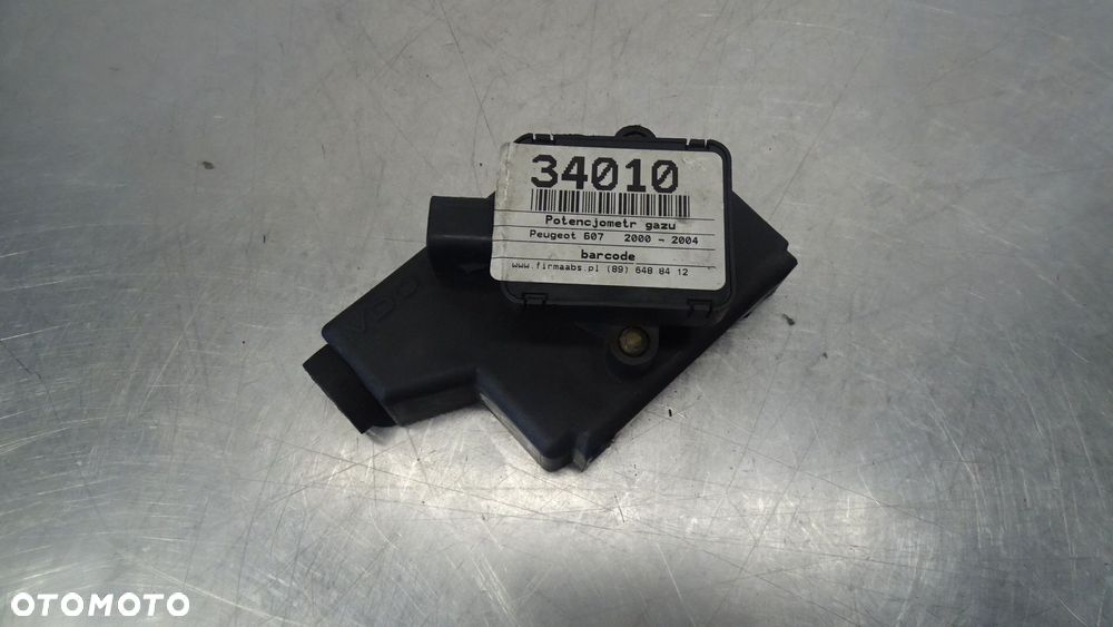 POTENCJOMETR GAZU PEUGEOT 607 2.2 34010 896488412 - 1