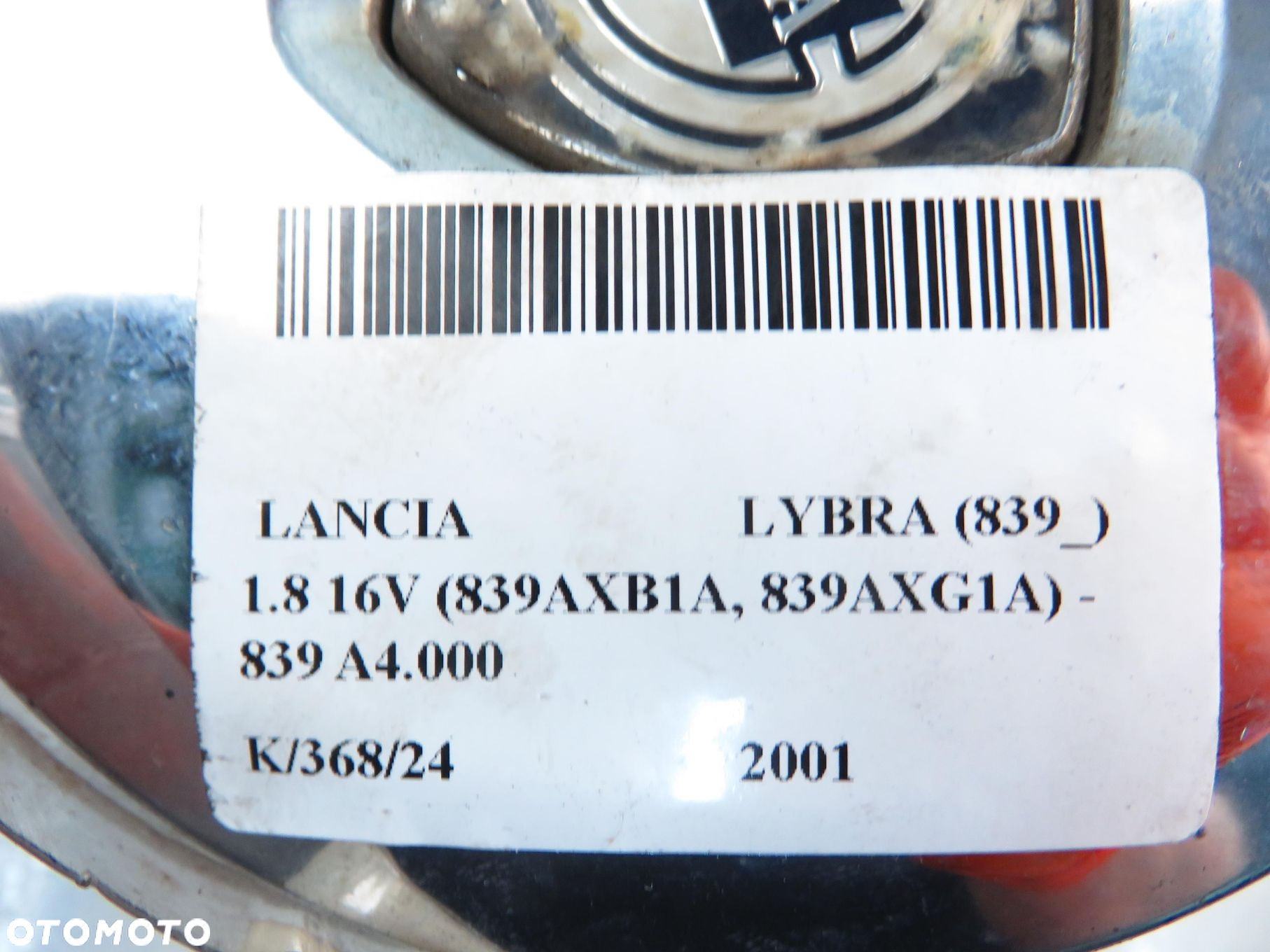 LANCIA LYBRA DEKIEL KAPSEL DEKLE KAPSLE KOMPLET - 2