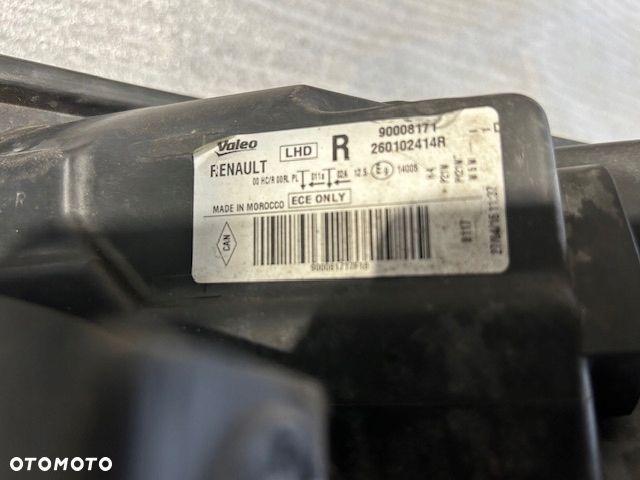 DACIA LODGY DOKKER LAMPA LAMPY PRZEDNIE PRZÓD LEWA PRAWA 90008171 90007685 - 4