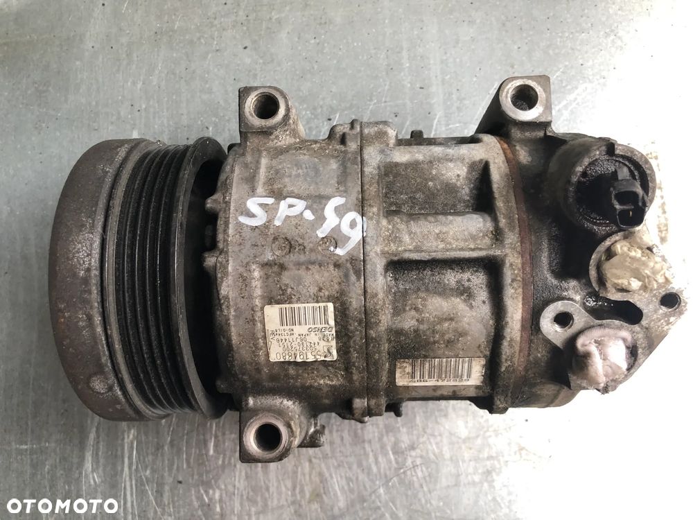 SP-49. Kompresor Sprężarka Klimatyzacji 5PK 55194880 Fiat Grande Punto 1.2 1.4 benzyna - Wysyłka