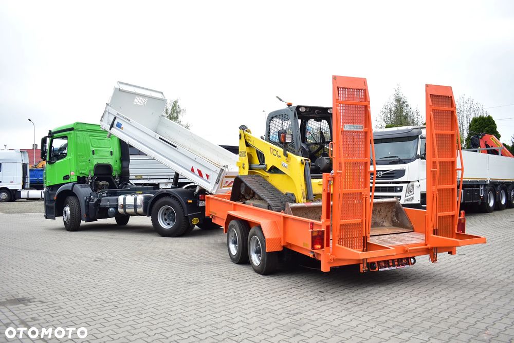 Blomenröhr Przyczepa do przewozu maszyn budowlanych / Najazdy/ DMC : 6900 KG/ Sprowadzona z Niemiec ! - 18