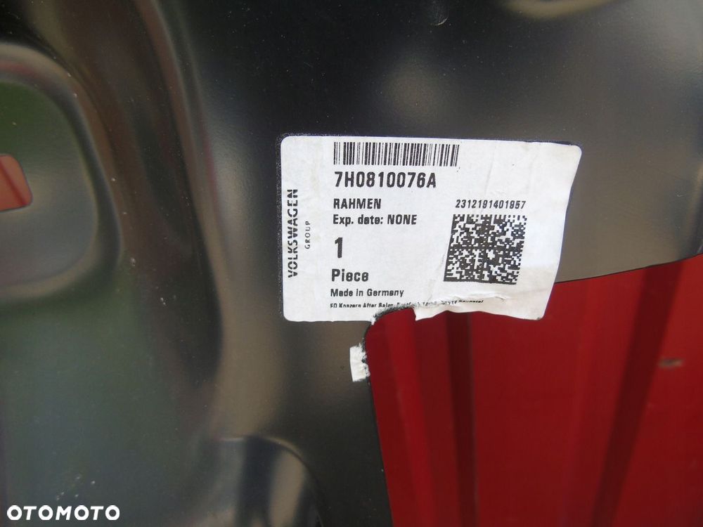Volkswagen Transporter T5 T6 słupek lewy 7H0810076A - 2