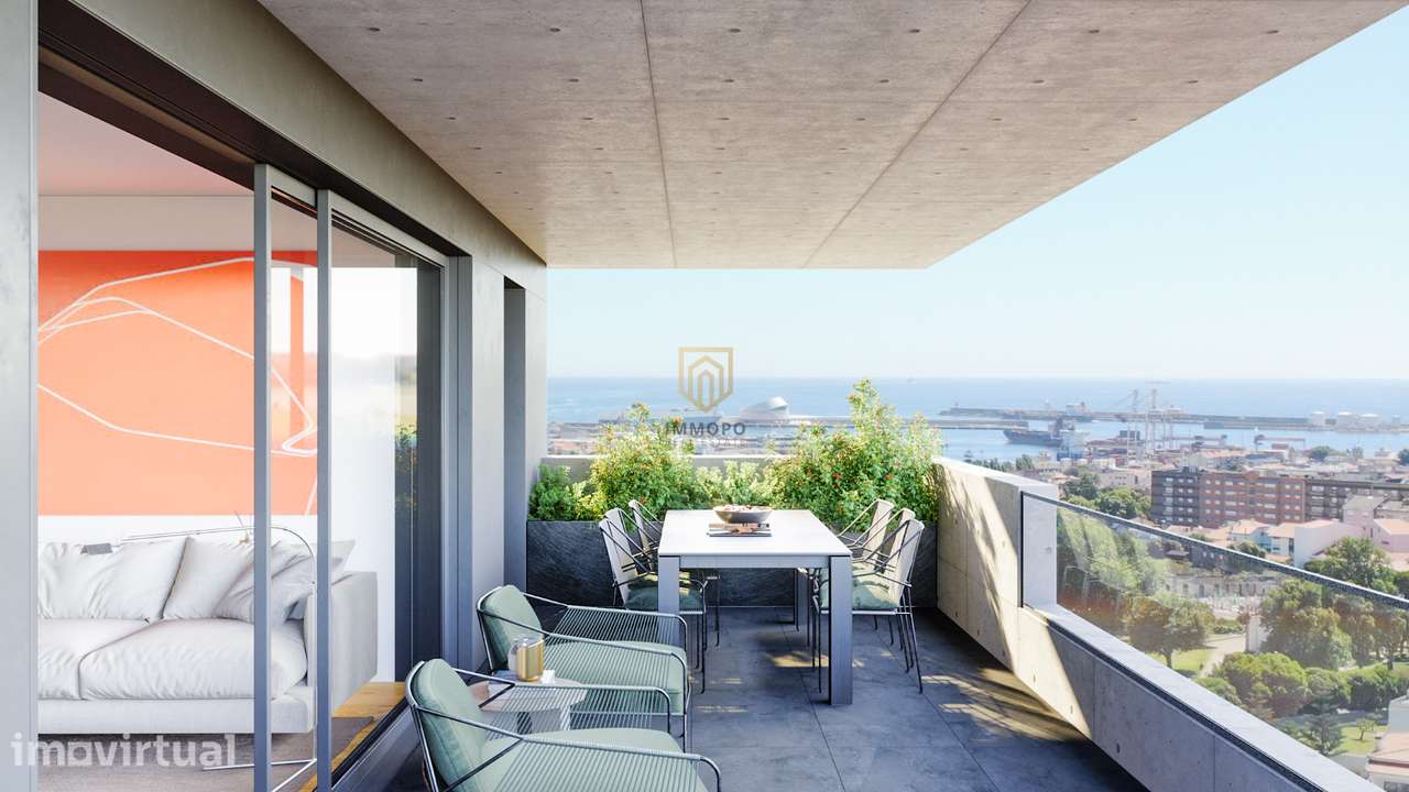Apartamento T1 em condomínio privado de luxo, à venda em Leça da Palme - Grande imagem: 5/17