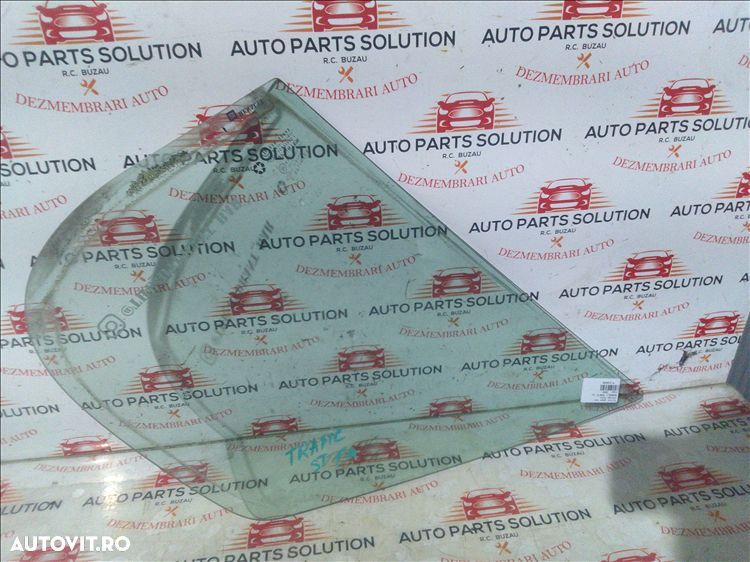 coltar geam usa stanga fata renault trafic an fabr. 2009 - 1