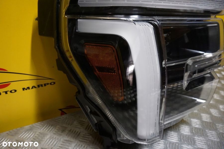 FORD F F150 RAPTOR 2024 - REFLEKTOR LAMPA FULL LED HIGH BLACK PRAWA USA - 5