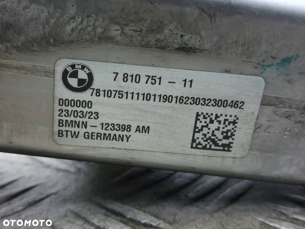 CHŁODNICZKA SPALIN EGR + ZAWÓR BMW F11 520d 2.0 D N47 7810751 7810871 - 3