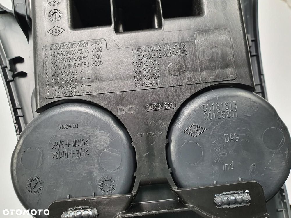 RAMKA OSŁONA TUNELU UCHWYT NA KUBKI NAPOJE SMART FORFOUR II 453 A4536802005 - 7