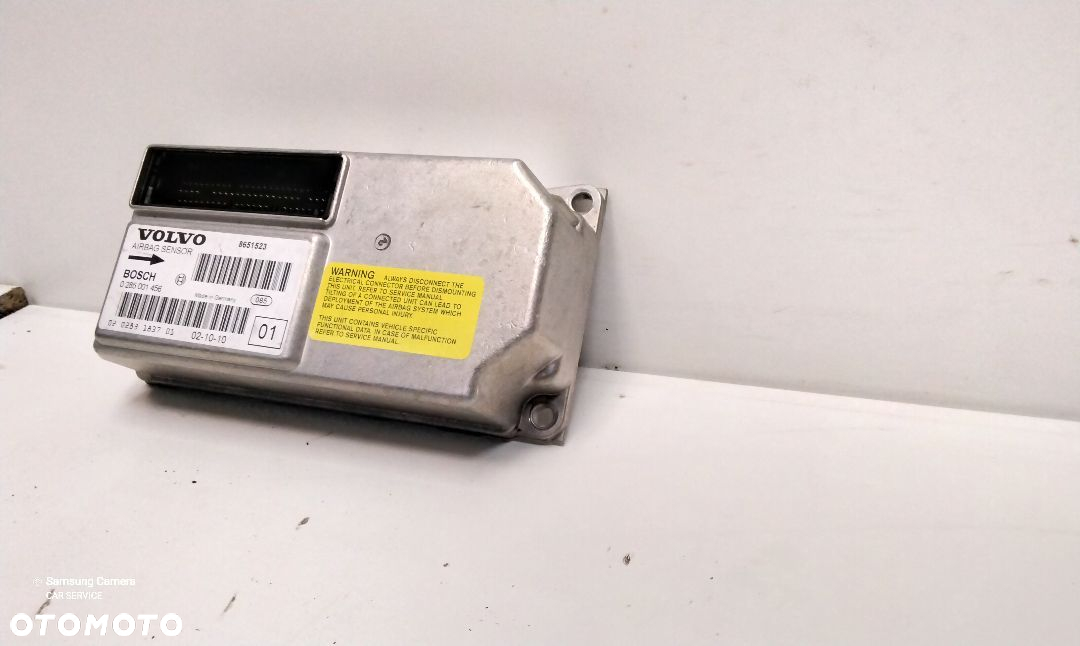 SENSOR PODUSZEK VOLVO S60 0285001456 - 4