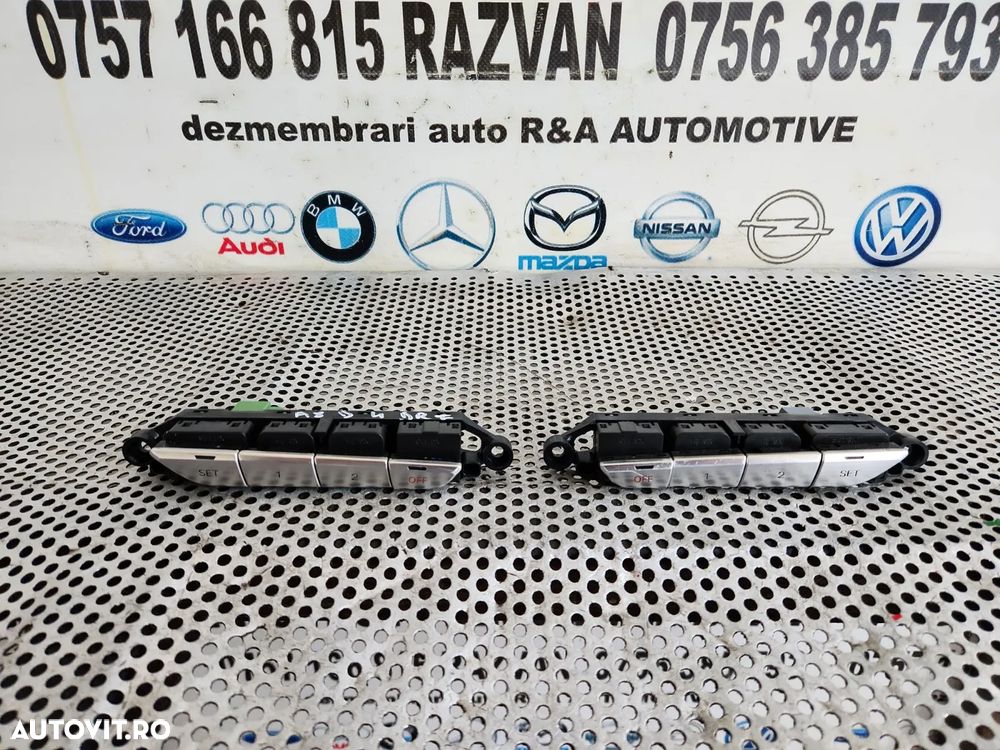 Butoane Memorii Scaune Audi A8 4H D4 An 2010-2011-2012-2013-2014-2015-2016-2017 Volan Stanga Dezmembrez Audi A8 4H D4 3.0 Tdi Quattro Motor CDT Cutie MXU Volan Stanga - Dezmembrari Arad - 1