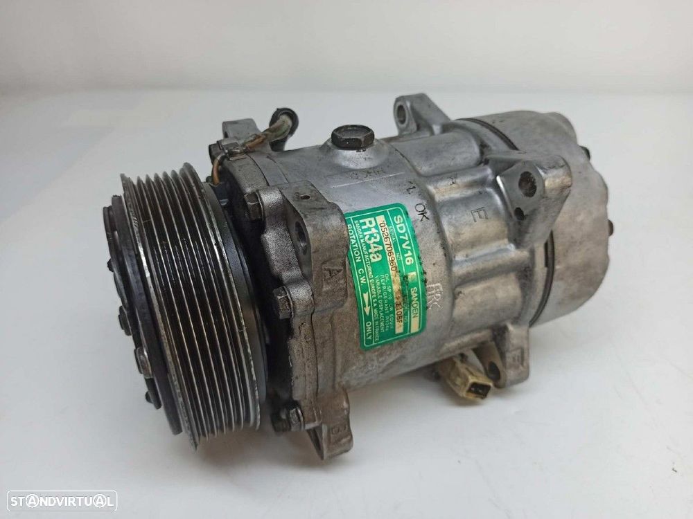 COMPRESSOR DE AR CONDICIONADO PEUGEOT 206 BERLINA XT - 5
