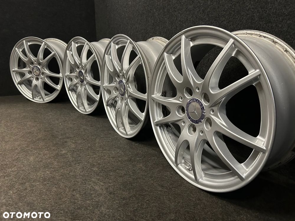 Alufelgi Mercedes A-Klasa W169, W176, B-Klasa W245, W246, Vito 16 cali 5x112 4szt. Ładne z czujnikami! - 2