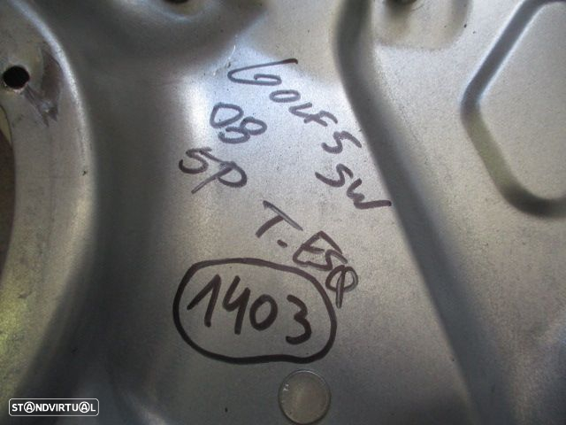 Elevador Sem Motor 1K983975 VW GOLF 5 SW 2008 5P Te - 2