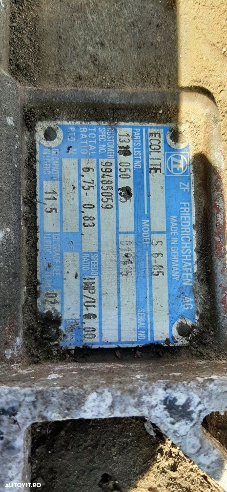 Cutie de viteze manuala ZF Ecolite S6-85 - 2