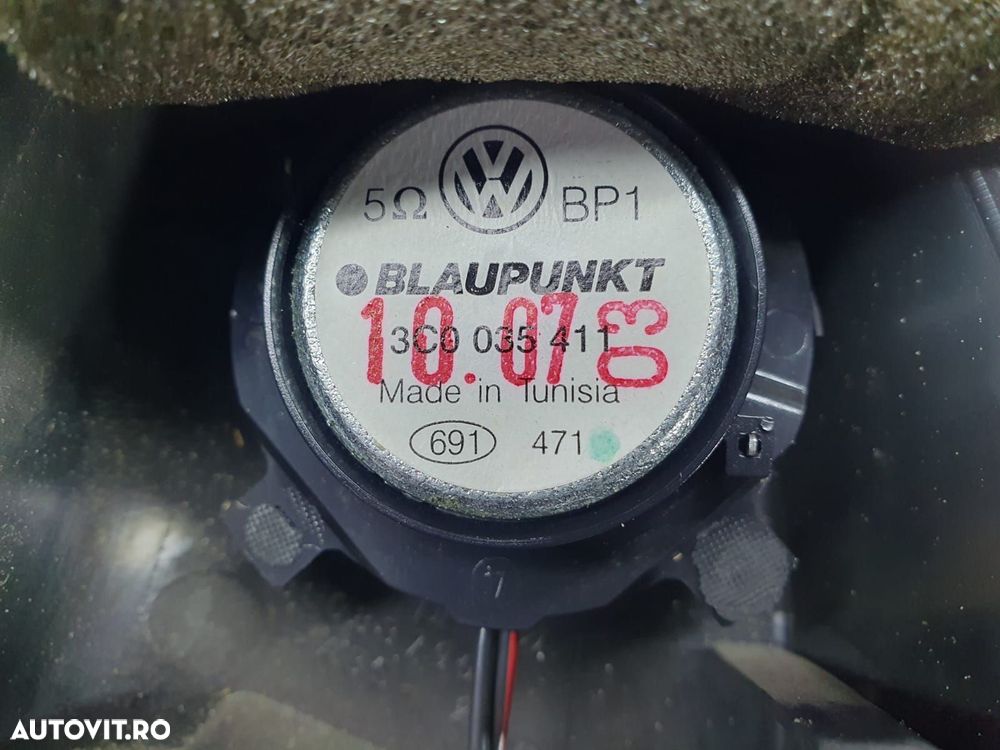 Boxa difuzor tweeter 3c0035411 Volkswagen VW Passat B6 [2005 - 2010] - 6