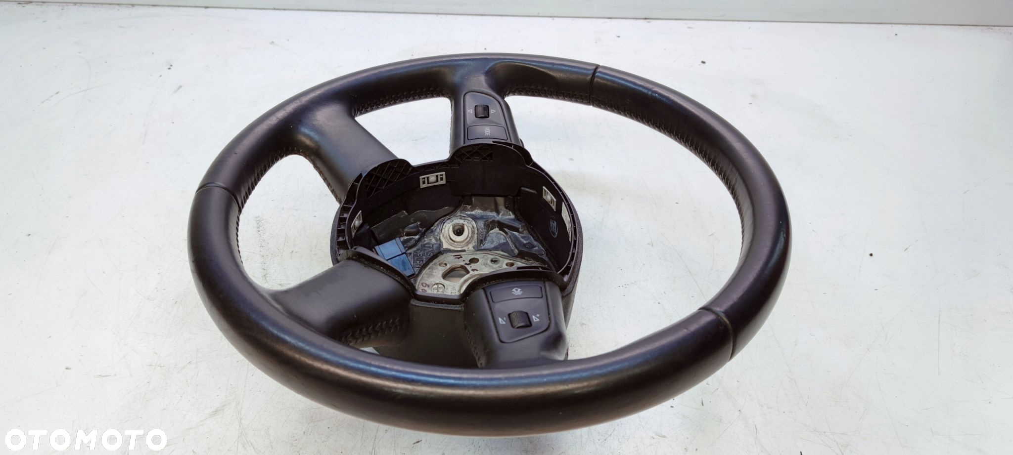 KIEROWNICA SKÓRA MULTIFUNKCJA ŁOPATKI AUDI A4 A6 C6 A8 4F0419091AK 1KT *77* - 5