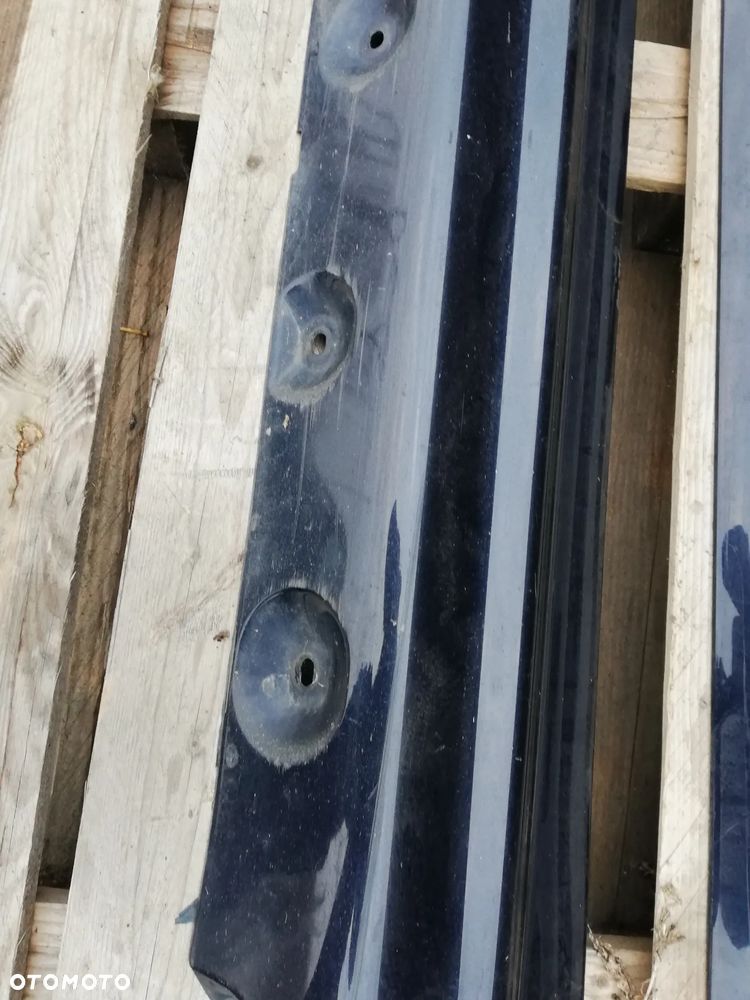 BMW E46 sedan lift listwa zew progowa lewa prawa Orientblau - 4