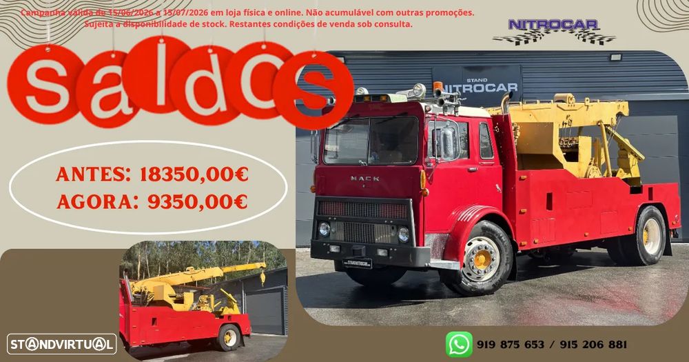 Mack MB400 PRONTO SOCORRO REBOQUE - 2