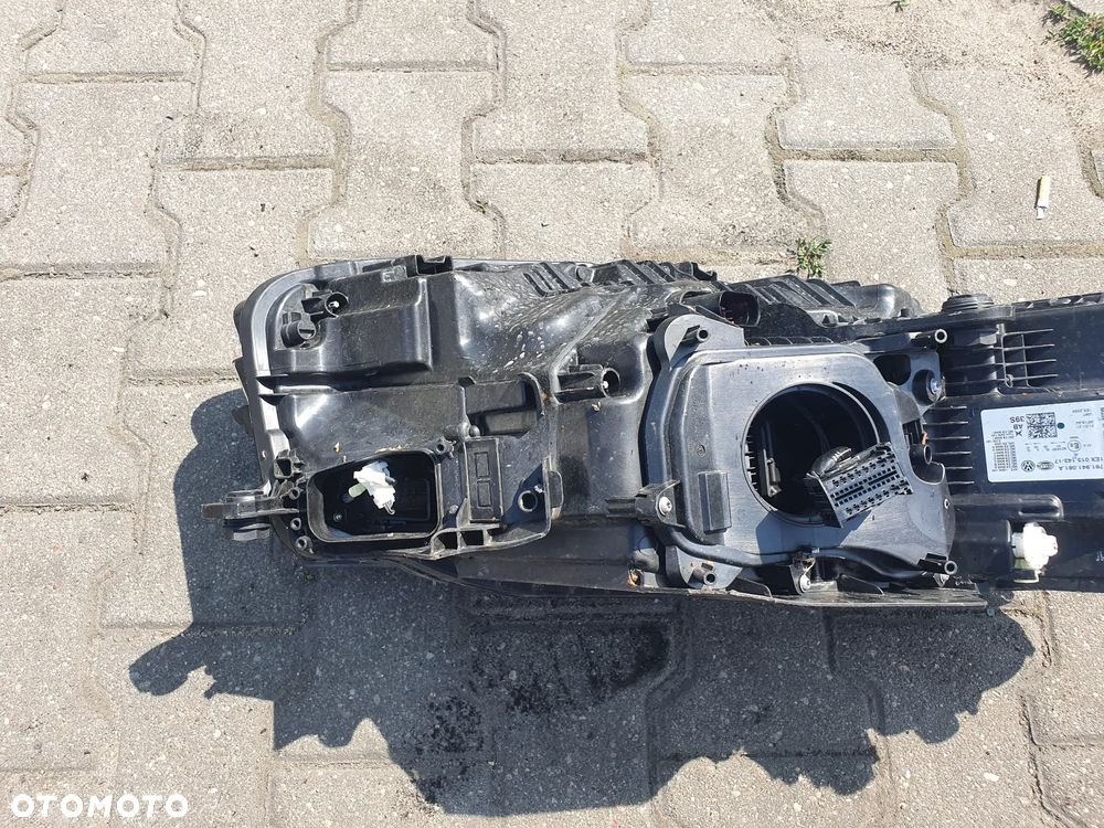LAMPA PRZEDNIA LEWA VW TOUAREG III FULL LED USZKODZONY KLOSZ 761941081A - 8