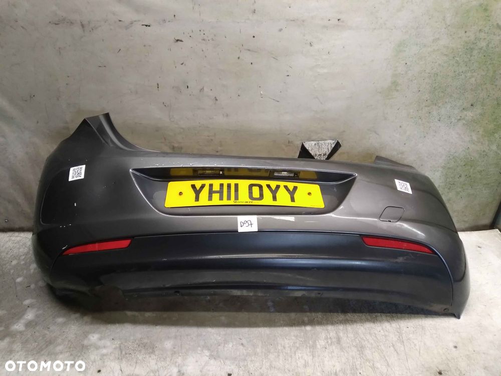 ^ ZDERZAK TYŁ TYLNY OPEL ASTRA J 4 IV Z177 SZARY GRAFITOWY HB - 1