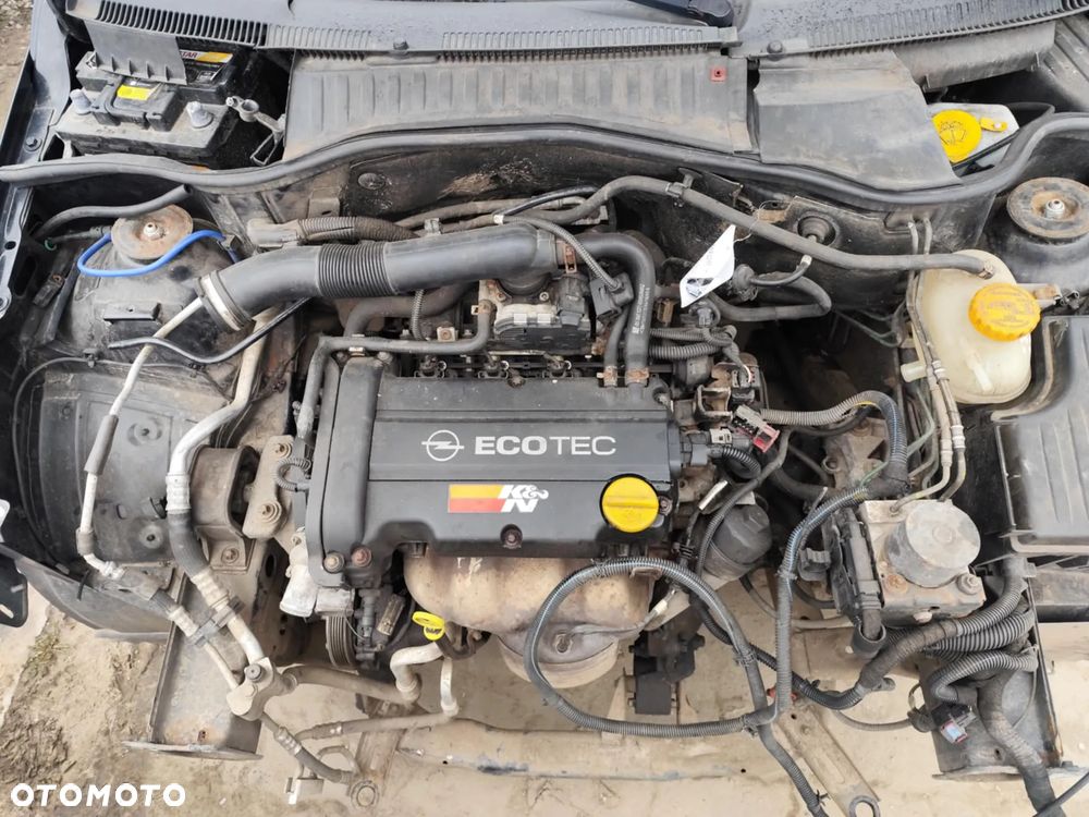 opel tigra II silnik 1.4 z14xep skrzynia sanki belka przód tył wahacz zacisk zwrotnica maglownica - 2